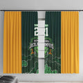 Basketball Custom Tasmania Window Curtain Simple Australian Dot Art - Aussie Hoodie