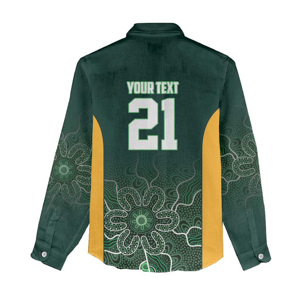 Basketball Custom Tasmania Women Casual Shirt Simple Australian Dot Art - Aussie Hoodie