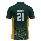 Basketball Custom Tasmania Zipper Polo Shirt Simple Australian Dot Art - Aussie Hoodie