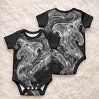 Pango Maori Tribal Hammershark Ghost Spirit Baby Onesie