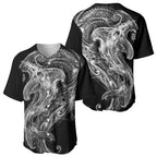 Pango Maori Tribal Hammershark Ghost Spirit Baseball Jersey