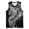 Pango Maori Tribal Hammershark Ghost Spirit Basketball Jersey