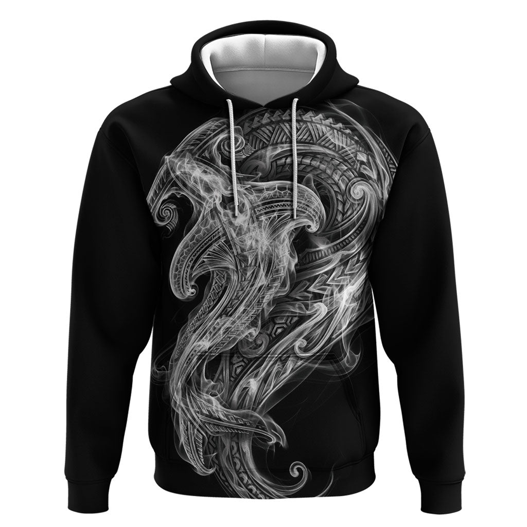 Pango Maori Tribal Hammershark Ghost Spirit Hoodie