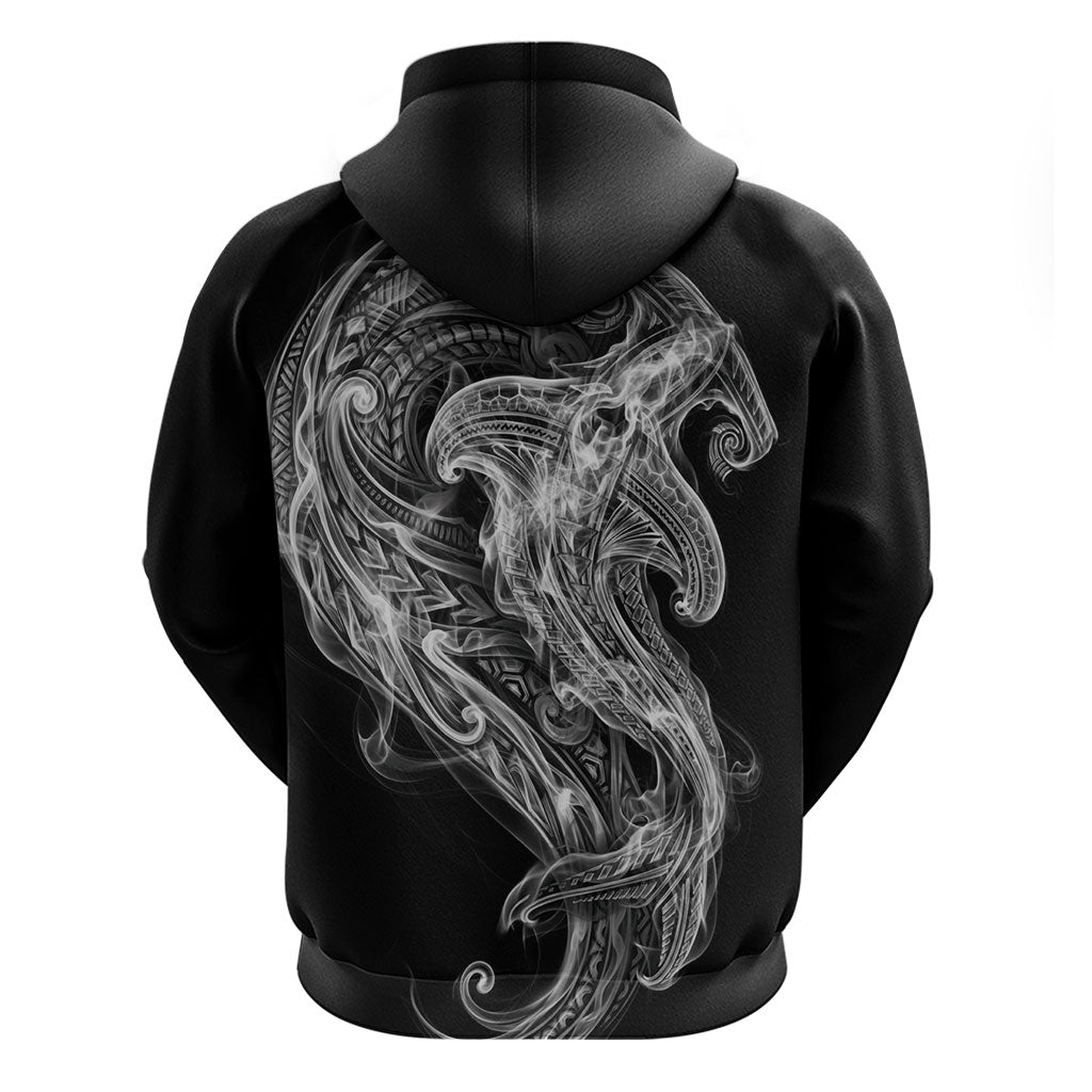 Pango Maori Tribal Hammershark Ghost Spirit Hoodie