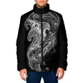 Pango Maori Tribal Hammershark Ghost Spirit Padded Jacket