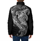 Pango Maori Tribal Hammershark Ghost Spirit Padded Jacket