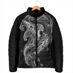 Pango Maori Tribal Hammershark Ghost Spirit Padded Jacket