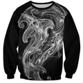 Pango Maori Tribal Hammershark Ghost Spirit Sweatshirt
