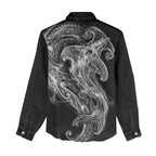 Pango Maori Tribal Hammershark Ghost Spirit Women Casual Shirt