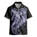 Kikorangi Maori Tribal Hammershark Ghost Spirit Kid Hawaiian Shirt