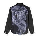 Kikorangi Maori Tribal Hammershark Ghost Spirit Women Casual Shirt