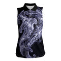 Kikorangi Maori Tribal Hammershark Ghost Spirit Women Sleeveless Polo Shirt