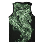Pounamu Maori Tribal Hammershark Ghost Spirit Basketball Jersey