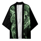 Pounamu Maori Tribal Hammershark Ghost Spirit Kimono