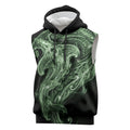 Pounamu Maori Tribal Hammershark Ghost Spirit Sleeveless Hoodie