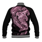 Mawhero Maori Tribal Hammershark Ghost Spirit Baseball Jacket