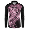 Mawhero Maori Tribal Hammershark Ghost Spirit Button Sweatshirt