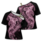 Mawhero Maori Tribal Hammershark Ghost Spirit Cross Shoulder Shirt