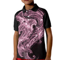 Mawhero Maori Tribal Hammershark Ghost Spirit Kid Polo Shirt