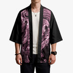 Mawhero Maori Tribal Hammershark Ghost Spirit Kimono