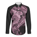 Mawhero Maori Tribal Hammershark Ghost Spirit Long Sleeve Button Shirt