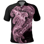 Mawhero Maori Tribal Hammershark Ghost Spirit Polo Shirt