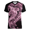 Mawhero Maori Tribal Hammershark Ghost Spirit Women V-Neck T-Shirt