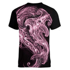 Mawhero Maori Tribal Hammershark Ghost Spirit Women V-Neck T-Shirt