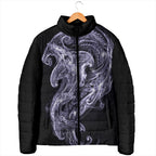 Waiporoporo Maori Tribal Hammershark Ghost Spirit Padded Jacket
