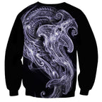 Waiporoporo Maori Tribal Hammershark Ghost Spirit Sweatshirt
