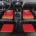 NRL Dolphins Mascot Christmas Personalised Car Mats Black Style