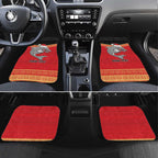 NRL Dolphins Mascot Christmas Personalised Car Mats Black Style