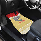 NRL Dolphins Mascot Christmas Personalised Car Mats God Style