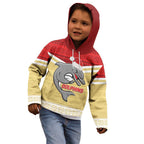 NRL Dolphins Mascot Christmas Personalised Kid Hoodie God Style