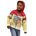 NRL Dolphins Mascot Christmas Personalised Kid Hoodie God Style