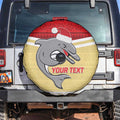 NRL Dolphins Mascot Christmas Personalised Spare Tire Cover God Style