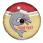 NRL Dolphins Mascot Christmas Personalised Spare Tire Cover God Style
