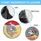 NRL Dolphins Mascot Christmas Personalised Spare Tire Cover God Style