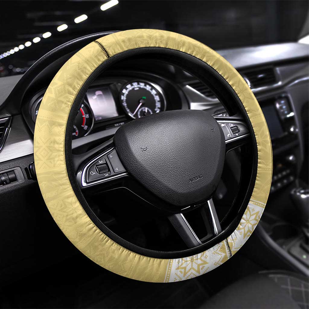 NRL Dolphins Mascot Christmas Steering Wheel Cover God Style