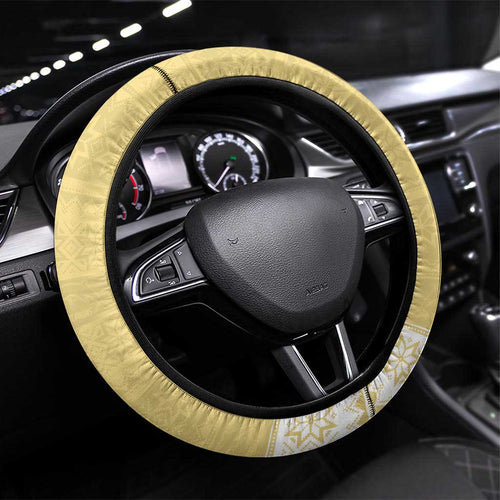 NRL Dolphins Mascot Christmas Steering Wheel Cover God Style