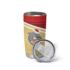 NRL Dolphins Mascot Christmas Personalised Tumbler Cup God Style