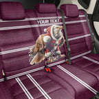 NRL Manly Warringah Christmas Personalised Back Car Seat Cover with Sea Eagles Mascot