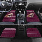 NRL Manly Warringah Christmas Personalised Car Mats with Sea Eagles Mascot