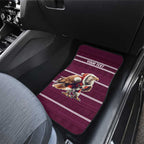 NRL Manly Warringah Christmas Personalised Car Mats with Sea Eagles Mascot