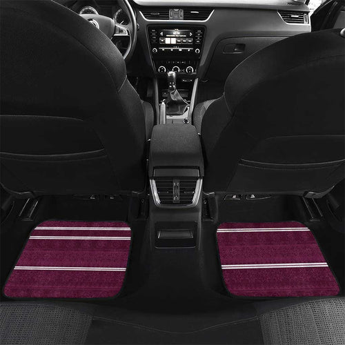 NRL Manly Warringah Christmas Personalised Car Mats with Sea Eagles Mascot