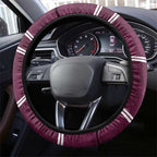 NRL Manly Warringah Christmas Steering Wheel Cover with Sea Eagles Mascot