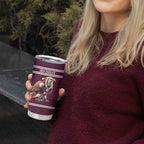 NRL Manly Warringah Christmas Personalised Tumbler Cup with Sea Eagles Mascot