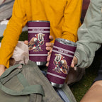 NRL Manly Warringah Christmas Personalised Tumbler Cup with Sea Eagles Mascot