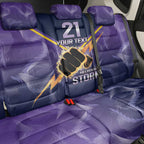 NRL Storm Custom Back Car Seat Cover Minimalism Style
