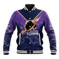 NRL Storm Custom Baseball Jacket Minimalism Style